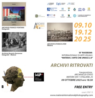 ARCHIVI RITROVATI  - MATERA L'ARTE CHE UNISCE 2.0