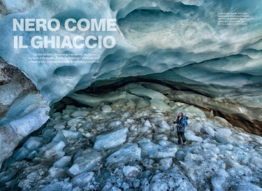 NERO COME IL GHIACCIO / per National Geographic Italia Marzo 2015