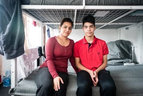 Amira and Afran, Kurdish. Adaševci, Serbia 2017.
Due to the human rights violations and executions against the Kurdish minority in Iran, Amira and Afran decided to reach Europe. After a difficult and dangerous trip across Turkey, they arrived in Serbia, where are awaiting for political asylum. They want to reach Germany, where they have relatives, starting a new life.

