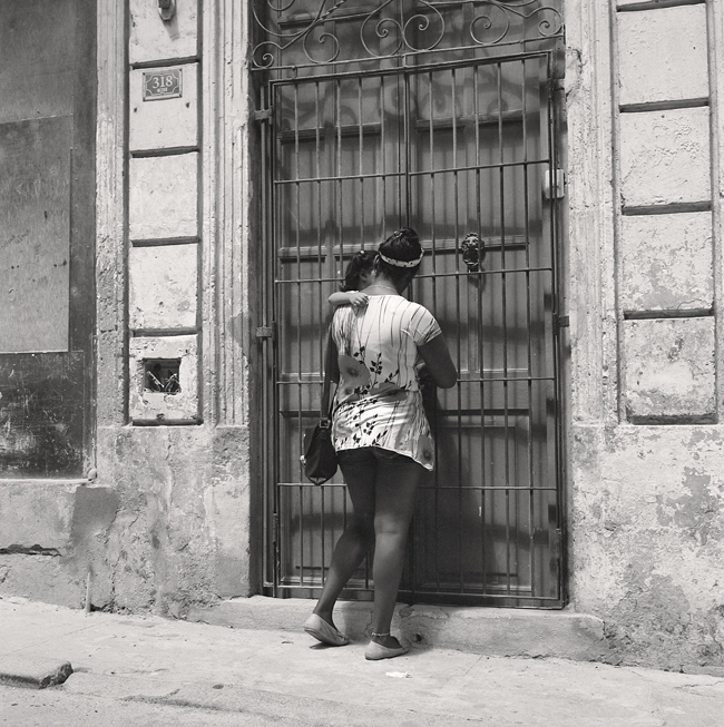 Mère et fille La Havane Cuba
