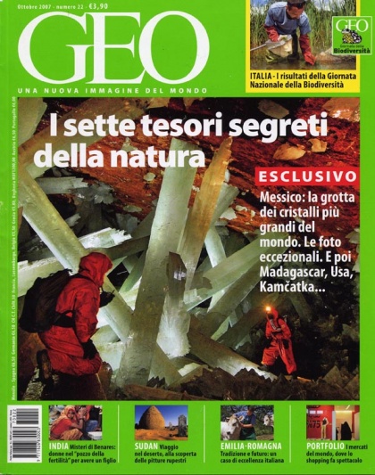 Nella grotta dei cristalli più grandi del mondo/Geo Magazine Italia 